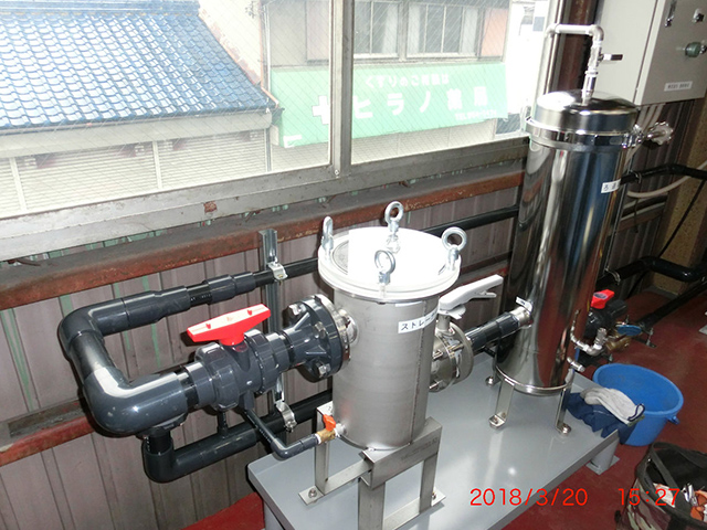 ばっ気攪拌装置・小型浄水処理装置