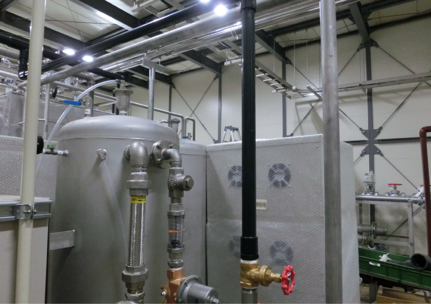 栃木県足利市 某工場飲料水用配管工事（1）